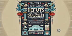 What to Do If Your Supplier Defaults or Engages in Fraudulent Practices